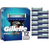 Gillette ProGlide Tıraş Bı&ccedil;ağı, 12 Yedek Bı&ccedil;ak, Islak Tıraş Makinesi, Erkekler i&ccedil;in, 5'li Bı&ccedil;ak, 12 Adet (Tekli Paket)