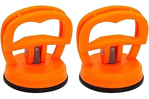 ZUKQVRIVELIG 2 Pack Car Dent Puller Suction Cup, Dual-Purpose Multi - functional Small Suction Lifter for Car Body Dent Repair, Furniture Lifting, Tile & Window, Phone Holder(2 small)