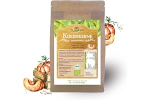 ‎NATURHERZ Naturherz Bio Kürbiskerne vom Bio-Bauernhof in der Steiermark 1kg (1000 g)
