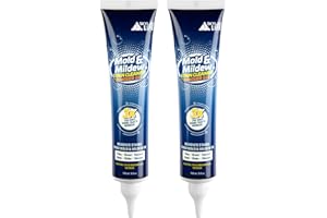 SKYLAR LIFE Skylarlife Home Mould & Mildew Stain Remover Gel Stain Remover Cleaner Wall Mould Stain Cleaner for Tiles Grout Sealant Bath Sinks Showers (2-pack)