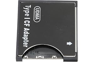 GOSHYDA Adapter CF, Karta Pamięci do Adaptera CF Obsługuje Bezprzewodową Kartę Aparatu WIFI 2 TB Interfejs Typu I dla Canon, dla Nikona, dla Fuji S, dla Minolta