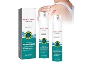 HEHIMIN 2Pcs Scar Removal Advanced Scar Spray, ScarRemove Advanced Scar Spray for All Types of Scars - Especially Acne Scars, Surgical Scars and Stretch Marks
