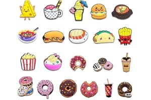 DIWSO 20-25 PCS Scarpe Decorazione Croc Charms per Ragazze Donne Ragazzi Adulti, Regalo per Feste di Compleanno Bomboniere