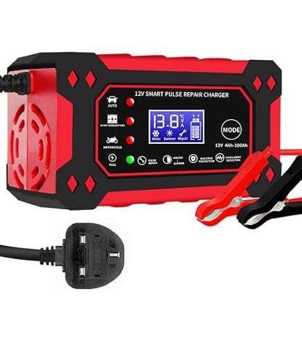 12V/24V Smart Battery Charger – 30A/15A Heavy Duty With Pulse Repair