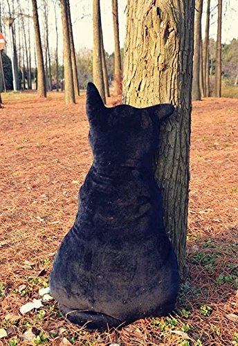 Kenmont Süße Katze Form Kissen Weichem Plüsch kissenpolster Sofa Baumwolle Plüschtiere für Haus Dekoration Entspannen Sie sich und Kinder Mädchen Geschenke - 3
