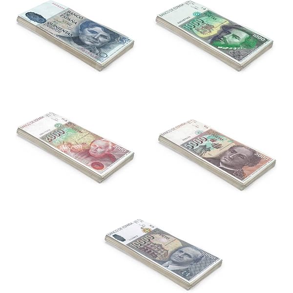 Dinero Juguete Euros Juego De Billetes De Euro Falsos 60