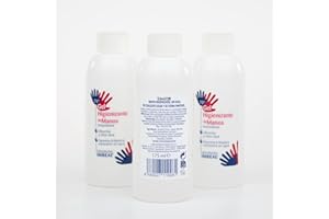 PROMO SHOP - Gel Hidroalcoholico de Manos, Pack de 3uds x 175ml, Desinfectante Manos de Bolsillo, Ideal para Viajes, Gel de manos, Hand Sanitizer, Desinfección Total