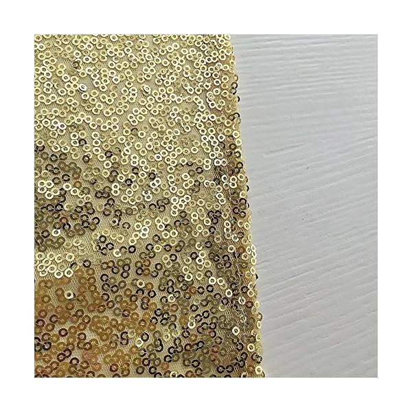 Alxcio Sparkly Rectangle Sequin Table Runner For Wedding Banquet Party Events Decoration Table Linens 28*180cm - Image 5