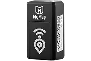 MoMap Mini | Localizzatore portatile GPS per auto,moto,camion,barche,bici,bambini localizzatore valigia zaino borsa 24/7 + Sim inclusa + Canone per un anno incluso