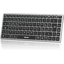 Tastiera Bluetooth ultra sottile per Tablet, Smartphone, Smart