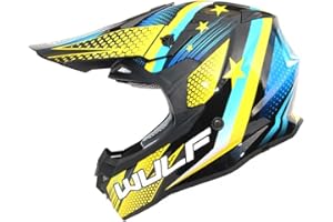 WULF STRATOS GLOVES Wulfsport Iconic Helmet Adult Motocross MX Helmet