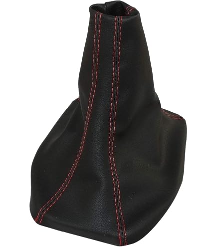 AERZETIX - Cuffia Soffietto - per Leva del Cambio - in Similpelle - pelle Grigio scuro