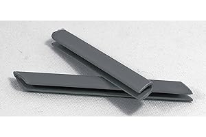 Planet Pool Profilverbinder für Handlauf/Bodenschiene Q4, Q2, Q5 (Beutel 12 Stück) grau