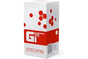 GTECHNIQ Protection anti pluie vitres G1 Clear Vision 100 ml - Fait déperler l’eau sur les surfaces vitrés, améliore la visibilité, réduit les taches et facilite le nettoyage - Protection longue durée