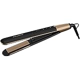 Rowenta SF4630F0 Express Shine Piastra per Capelli, Infusore di Olio di Argan, Ioni per Lucentezza, 8 Impostazioni di Tempera