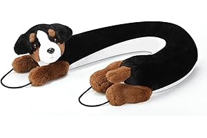 MAGZO Draft Excluder for Doors 93 cm, Weighted Dog Draught Stopper Energy Efficient With Hook Loops