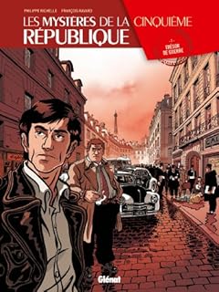 jaquette livre Les Mystères de la 5e République - Tome 01: Trésor de guerre