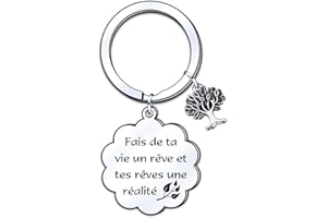 ZYMGUO Cadeau Meilleure Amie Femme Porte Clef Cadeau Amitié Cadeau Anniversaire Idee Cadeau Femme Original Utile Personnalisé Cadeau Collègue De Travail Homme Cadeau de Noël
