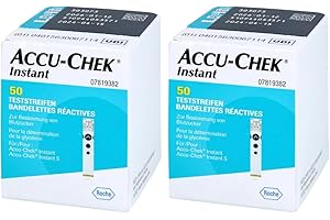 Accu-Chek Instant Blutzuckerteststreifen, 100 Stück, für genaue Überwachung