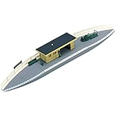 Hornby R590 Station Halt Kit OO Gauge – Unassembled Plastic Model For Railway Scenery