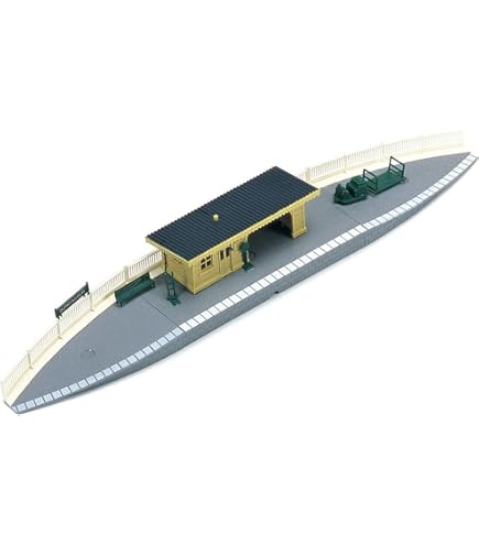 Hornby R9836 Granit Bahnhofsgebäude – Detailreiches Modellgebäude Für Modelleisenbahnanlagen (OO)