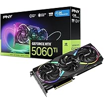 PNY GEFORCE RTX™ 5060 Ti 16GB ARGB Overclocked Triple Fan DLSS 4