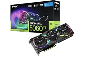 PNY GEFORCE RTX™ 5060 Ti 16GB ARGB Overclocked Triple Fan DLSS 4