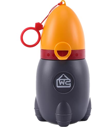 Urinoir Portable Enfant Dessins Animés 750 Ml - Pot Voyage Bébé Garçon Fille Voiture & Extérieur Bleu