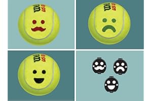 BallTrace Blue Tennis Ball Marker | Personalise Tennis Balls & Padel Balls with Fun Emoji & Symbols | Cool Tennis Gift for Men and Women | As Seen at Events and tournaments Throughout Europe & USA.