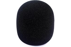 CaTeFo Interview GO Adaptateur de pare-brise portable en mousse pour émetteur sans fil Rode sans fil Filtre anti-pop pour microphone
