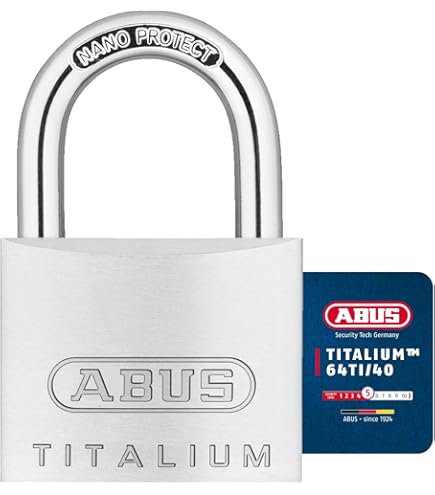 ABUS Cadenas 65IB/40 - Cadenas En Laiton Avec Anse En Acier