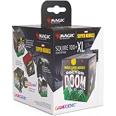 Gamegenic Marvel Super Heroes Squire 100+ XL Doctor Doom | Officially Licensed Magic: The Gathering Convertible Deck Box for