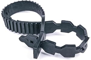 GardenersDream Super Soft Rubber Tree Ties 10-Pack, 60cm (24") - Adjustable, Durable Support for Trees and Plants, UV Resistant and Weatherproof Plant Ties, Ideal for Garden and Outdoor Use