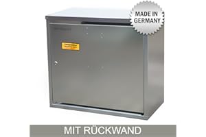 GAS-SHOP-24 2 x 11 kg Propangas Flaschenschrank/Gasflaschenschrank verzinkt MIT RÜCKWAND (geeignet für 3-, 5, 10, 11 kg Gasflaschen - Gasschrank Schutzschrank)