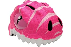 Crazy Safety Casco per Bici per Bambini 2-7 Anni - per Bicicletta, Skateboard, Monopattino, Pattini a Rotelle | Caschetto da Bici 3D Regolabile 49-55 cm