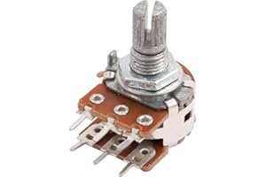 Aexit 50K Ohm B50K Top Adjustment Dual Double Linear Potentiometer (8c39c055101f8bc66ab0695eab469b2c)