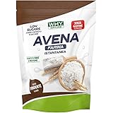 WHY NATURE AVENA FARINA ISTANTANEA - Farina Di Avena Istantanea Aromatizzata - Senza Glutine - 1 Kg (Cioccolato Fondente)
