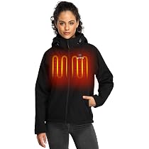 Gilet Riscaldato Donna ORORO Classic Pro – 7 Zone Di Calore (spalle, Collo, Schiena, Tasche), Doppio Controllo, Batteria PD 5K, Resistente All'acqua