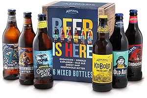 TWELVE GREEN BOTTLES Adnams 6-Bottle Beer Selection Box