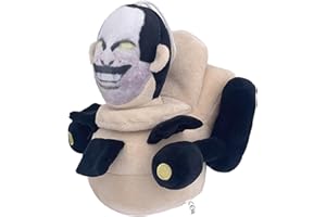 Super JAKES Skibidi Toilet Plush,Skibidi Toilet Plush Toy,Creative Funny Stuffed Anime Skibidi Toilet Plushies Dolls,Animal Figure Cuscini Regali da collezione per bambini Fan Aldults Compleanno