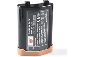 DSTE ELECTRON DSTE EN-EL4A Batteria ricaricabile agli ioni di litio compatibile con Nikon D2, D2H, D2Hs, D2X, D2Xs, D3, D3S, D3X, F6