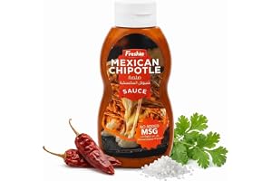 Freshia Mexican Chipotle Sauce - 200g | Smoky & Spicy Chipotle Pepper Sauce | Perfect for Tacos, Burritos, Grills & Dips | Vegan, Gluten-Free