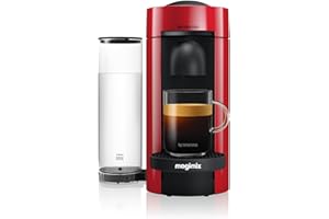 Nespresso Machine à Café Magimix Vertuo Plus Noir Cafetière Espresso 11399