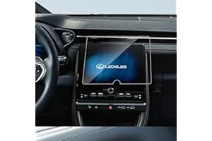 NUCNOK Verre Trempé pour Lexus LBX 2024 (9,8 Pouces),HD Film de Protection d'Écran de Navigation,9H Dureté,Anti-Rayure,sans Bulles,Ultra Clair