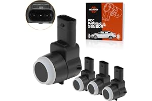 GEAREVER parkeringssensor passar för Mercedes C-klass W203 W204 2215420417 | Parkeringshjälp, PDC-sensor, E-klass W211 W212, M-klass W166, T-Model S203 S204, fram/bak, 4 stycken