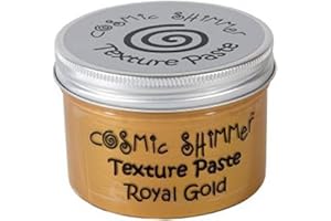 Cosmic Shimmer Texture Paste, Royal Gold, 150 ml