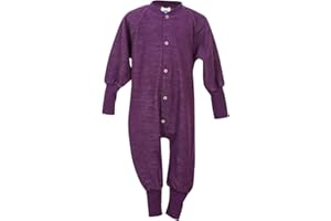 Cosilana, Jednoczęściowa piżama bez stóp, 100% wełna