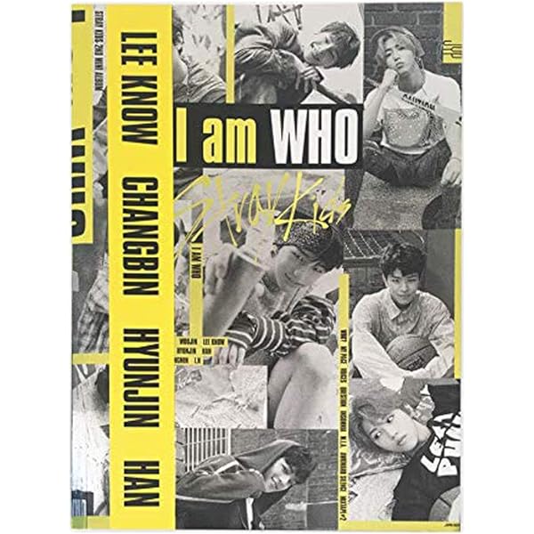 STRAY KIDS 2nd Mini Album - I am who [ I AM Ver. ] CD + Photobook