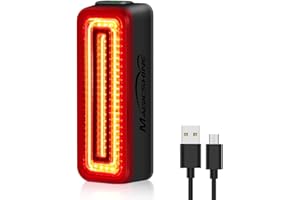 Magicshine Rear Bike Lights SEEMEE 100,Cycling Tail Light IPX6 Waterproof Rate,USB Rechargeable 8 Brightness Modes Perfect for Mountain or Road Bike