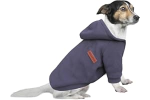 HuaLiSiJi Sweat à Capuche pour Chien, Doux et Confortable, Super Chaud, Bien Conçu, S'enfile Bien (XXX-Large, Gris)